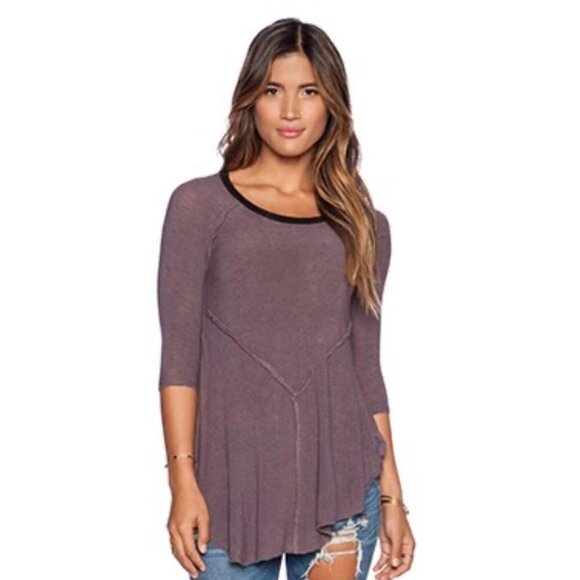 Free People Weekends Layering Cami Raw Hem Exposure sz(S) - Picture 1 of 10